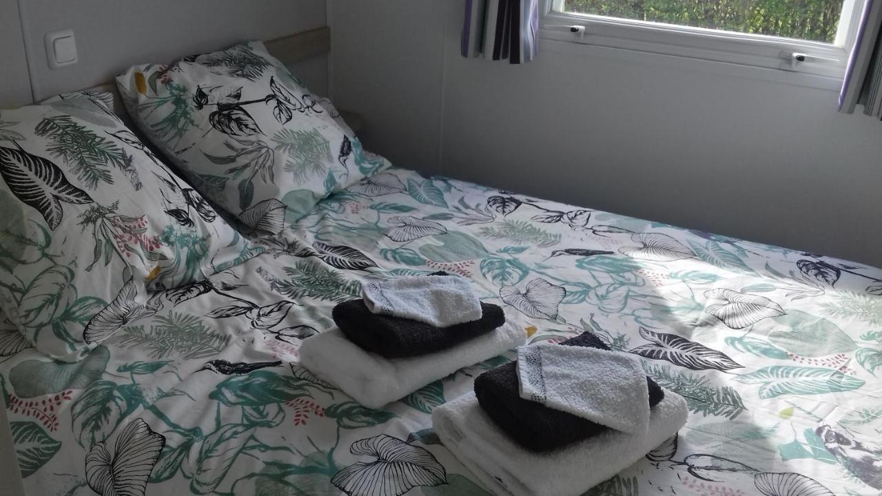 סנט-מארי-דו-מון Mobile-Home 100M Plage Utah Mme Surget מראה חיצוני תמונה